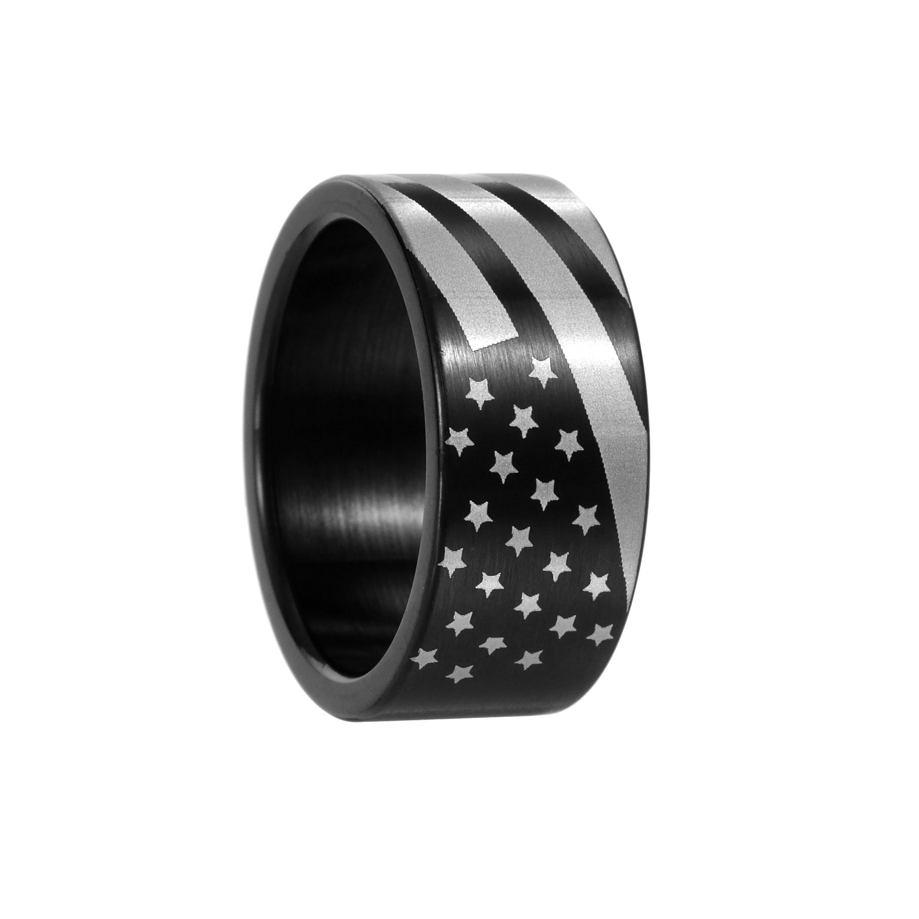 European And American Fashion Two-tone Ring
