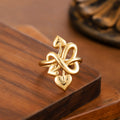 Fashionable High-end Irregularly Shaped Adjustable Ring