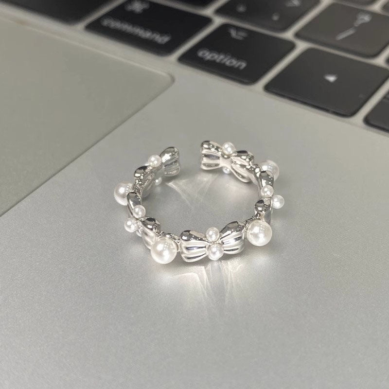 Sweet Bow Knot Ring For Women