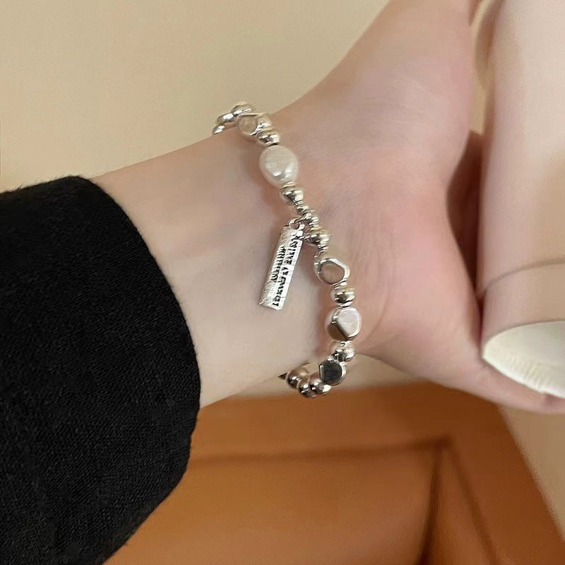 Light Luxury Niche Minimalist Temperament Pearl Bracelet