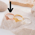 Light-luxury Seal-ring Shape Ring Fashionable Everyday Minimalist